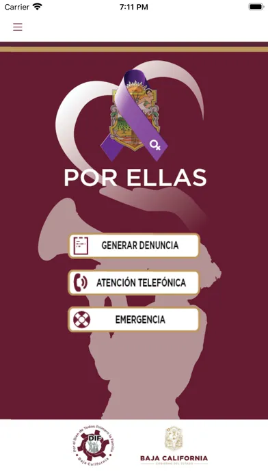 Captures d'écran de Por Ellas