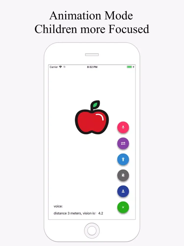 Vision assistant-Eye chart iPad  Screenshots