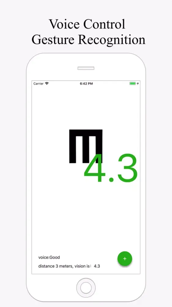 Vision assistant-Eye chart Screenshots