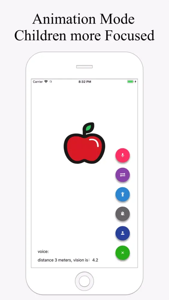Vision assistant-Eye chart Screenshots