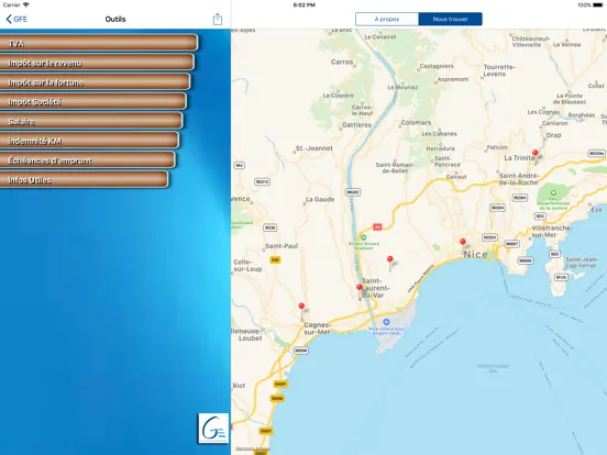 GFE iPad  Screenshots