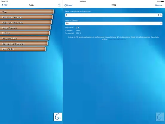 GFE iPad  Screenshots