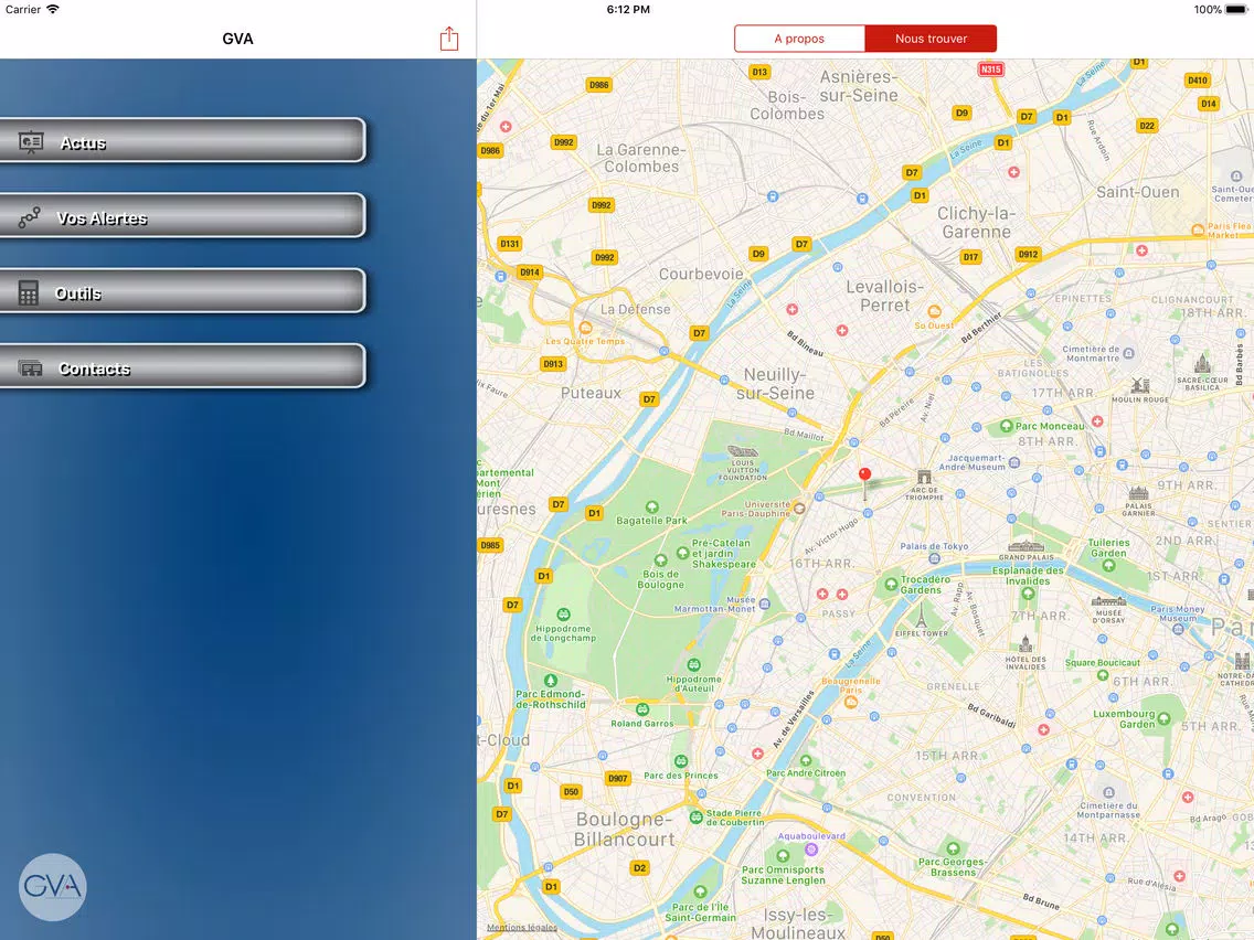 Capturas de pantalla de GVA - Groupe d'audit & conseil iPad 