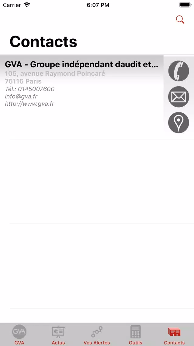 Capturas de pantalla de GVA - Groupe d'audit & conseil