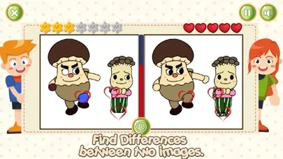 Find Differences Cute Cartoon Screenshots