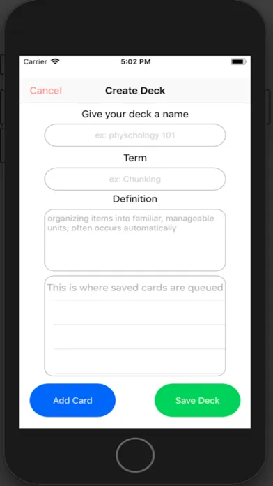 Capturas de pantalla de Smart Flashcards!