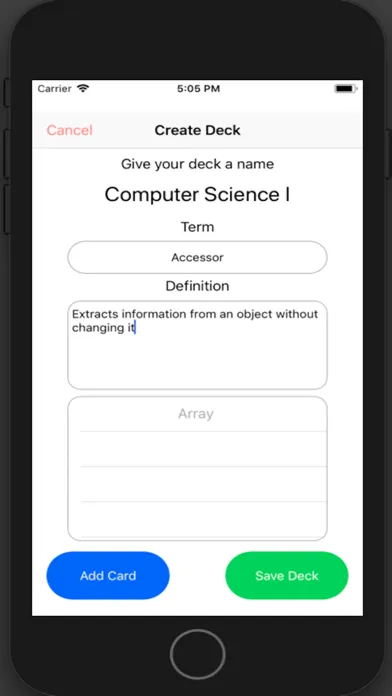 Capturas de pantalla de Smart Flashcards!