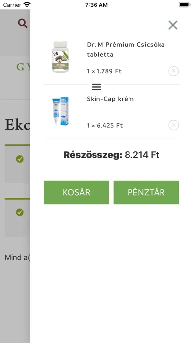 Gyógynövénykuckó स्क्रीनशॉट
