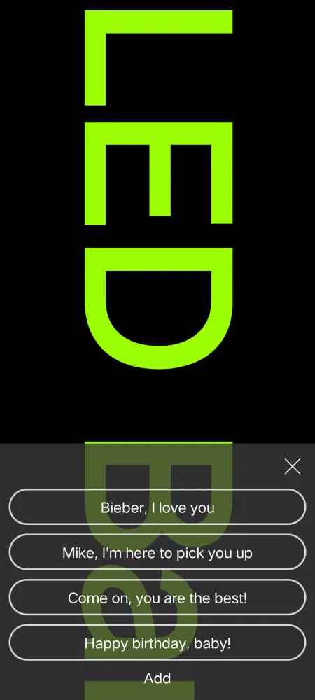 LED Banner应用截图