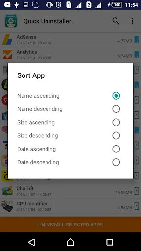Quick Uninstaller应用截图