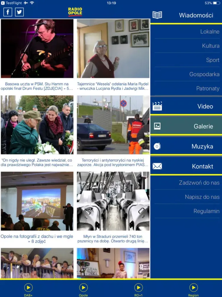 Capturas de pantalla de Radio-Opole iPad 