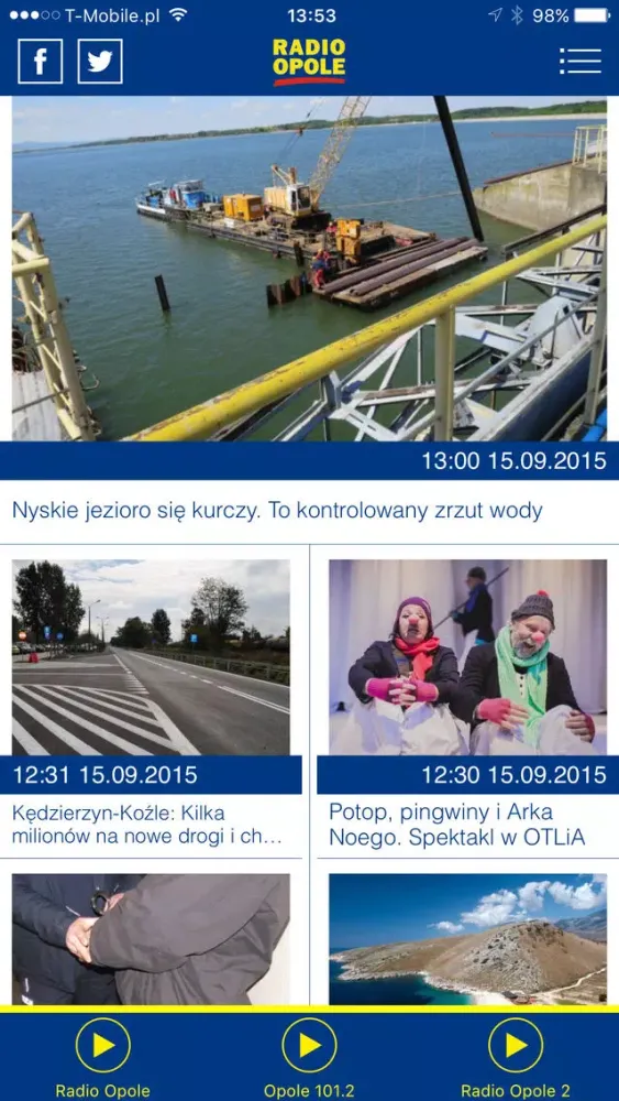 Capturas de pantalla de Radio-Opole