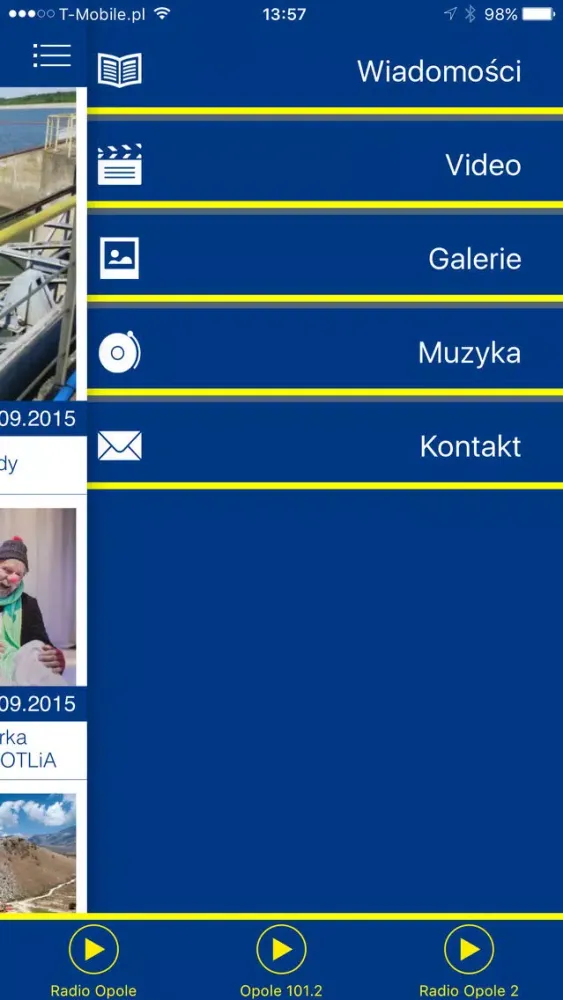 Capturas de pantalla de Radio-Opole