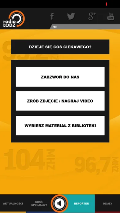 Tangkapan skrin Radio Łódź