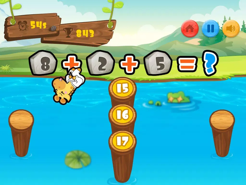 Tangkapan skrin My Little Kingdom -ABC Kung Fu Giraffe iPad 