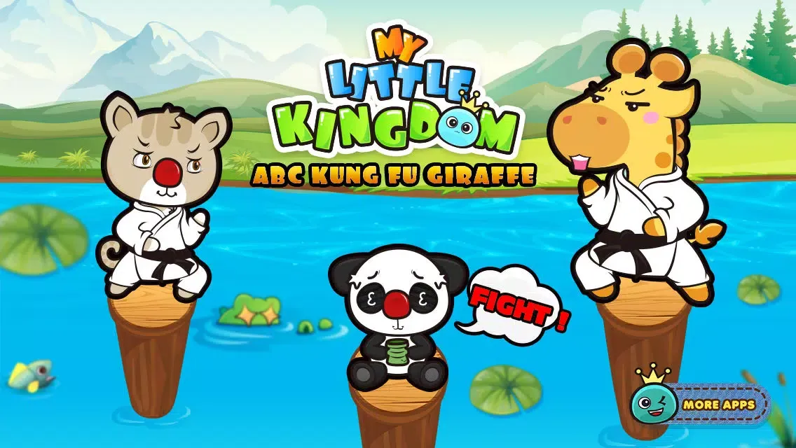 Tangkapan skrin My Little Kingdom -ABC Kung Fu Giraffe