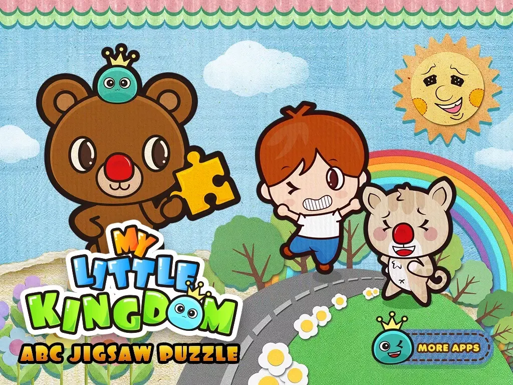 My Little Kingdom -ABC Jigsaw Puzzle iPad  Ekran Görüntüleri