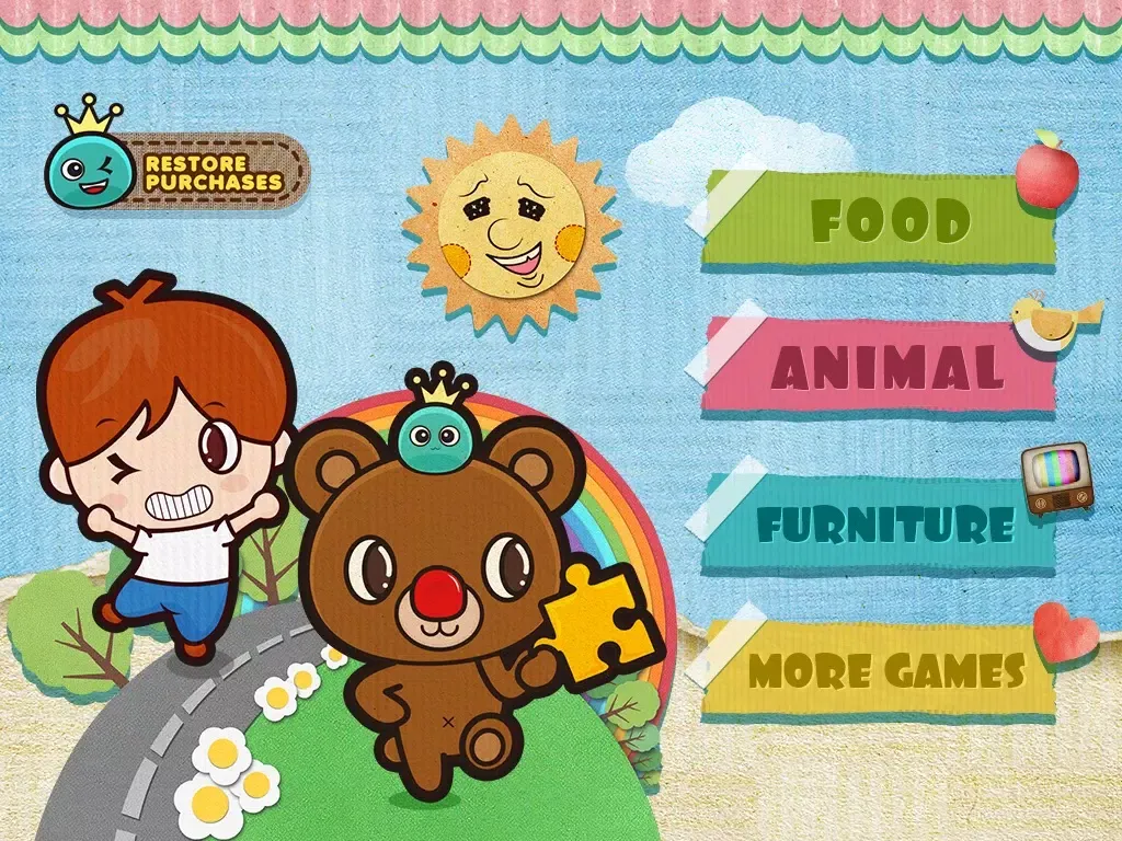 My Little Kingdom -ABC Jigsaw Puzzle iPad  Ekran Görüntüleri