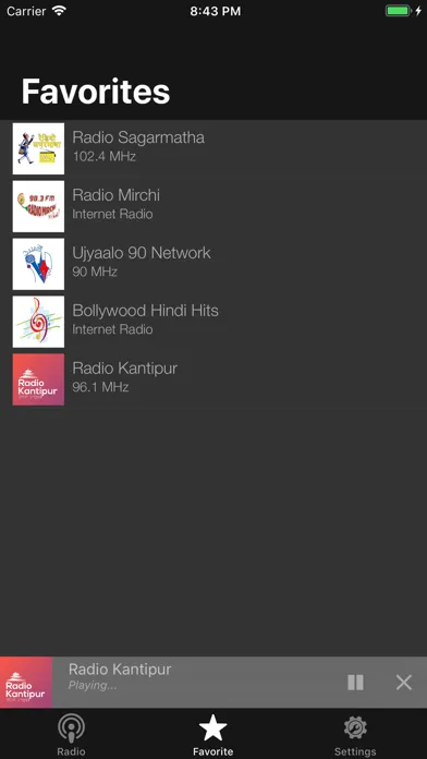 Zrzuty ekranu Hamro Nepali FM Radio
