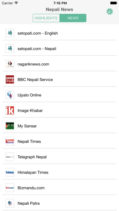 Nepali News Online - Live Breaking News应用截图