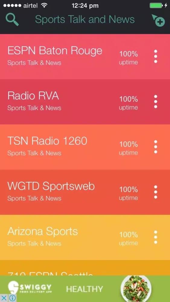Capturas de pantalla de Sports Talk & News