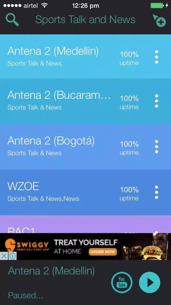 Capturas de pantalla de Sports Talk & News