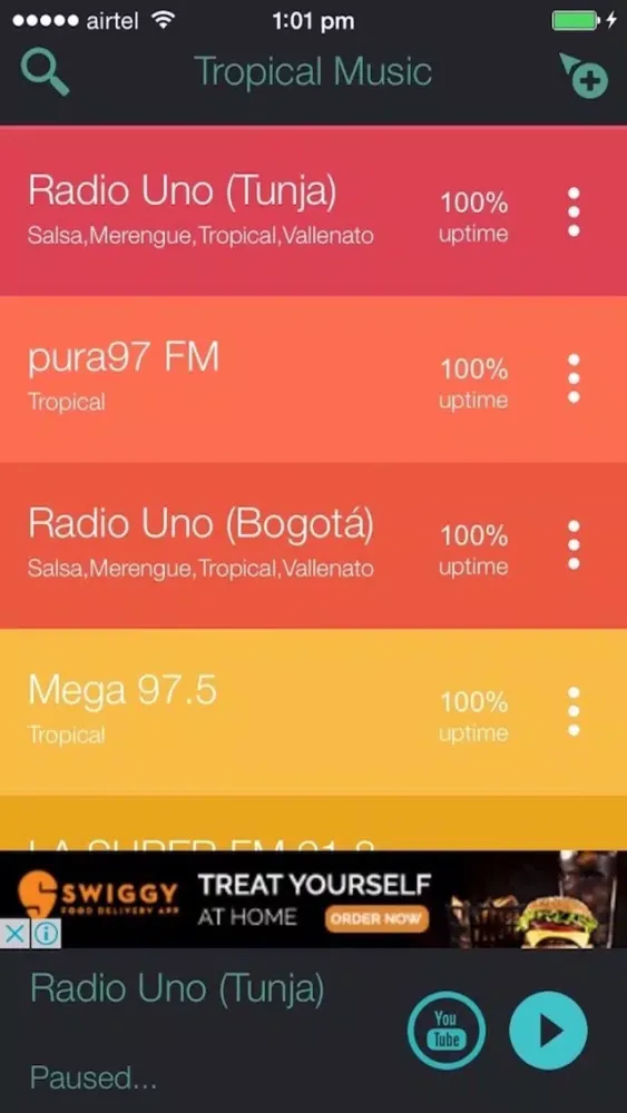 Capturas de pantalla de Tropical Music