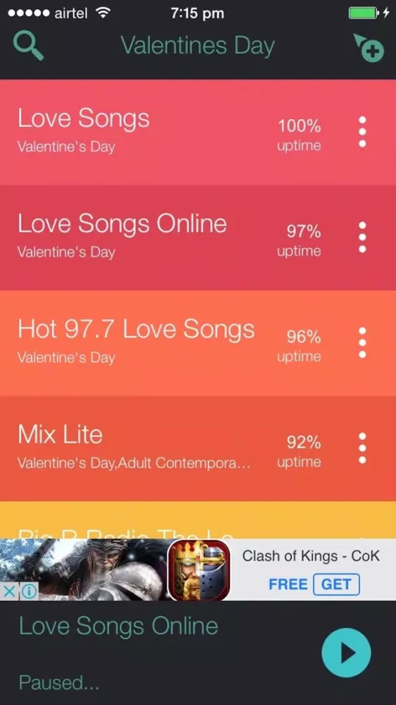 Valentines Day Music Screenshots