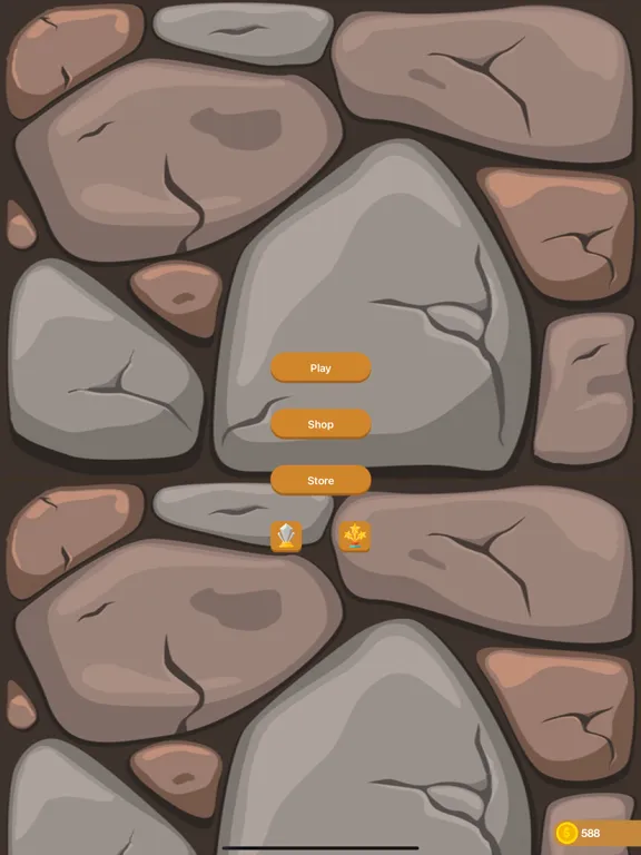 Digger Fall iPad  स्क्रीनशॉट
