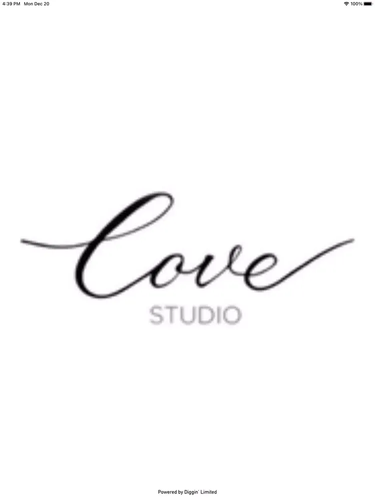Ảnh chụp màn hình của Cove Studio iPad 