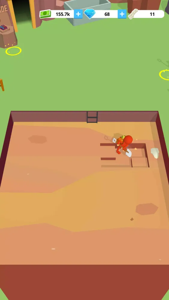 Tangkapan layar Digging Master