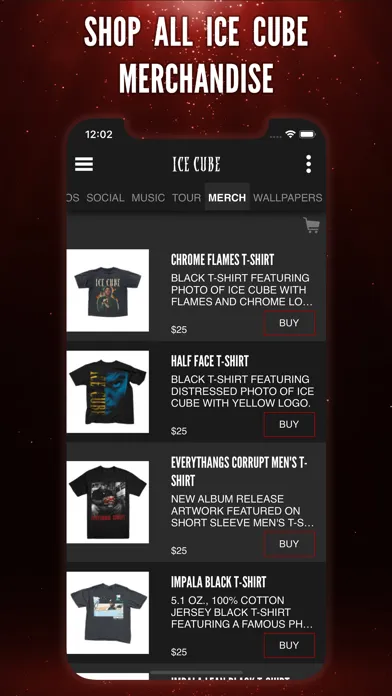 Ice Cube Official Fan App应用截图