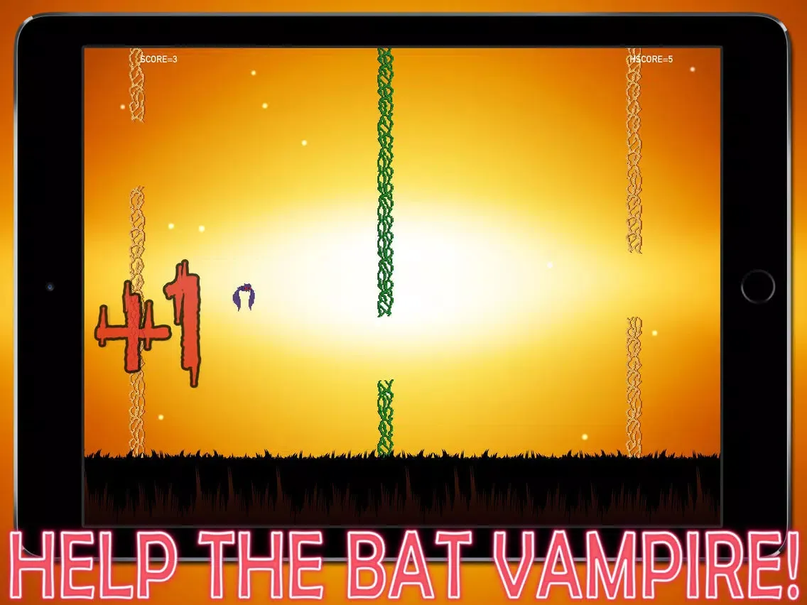 Bat Vampire - Flap or Die! iPad  스크린샷