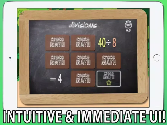 Croco Math Tables iPad  स्क्रीनशॉट