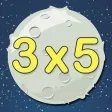 Multiplications Asteroids : "Math in Space" Learning Series
