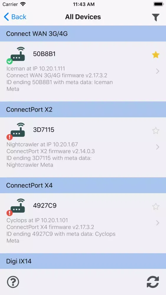 Digi Remote Manager Screenshots