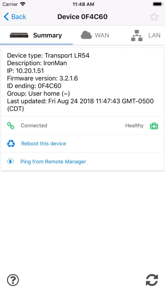 Digi Remote Manager Screenshots
