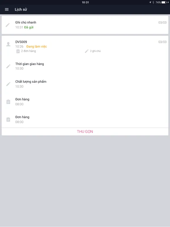 Tick iPad  سکرین شاٹس