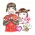 Come On Girls Holiday Stickers