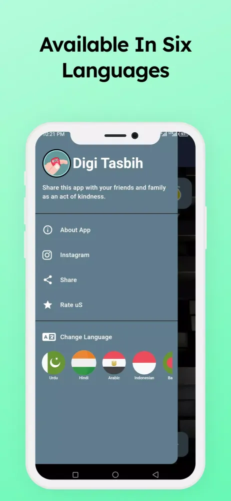 Digital Tasbeeh Tally Counter Screenshots