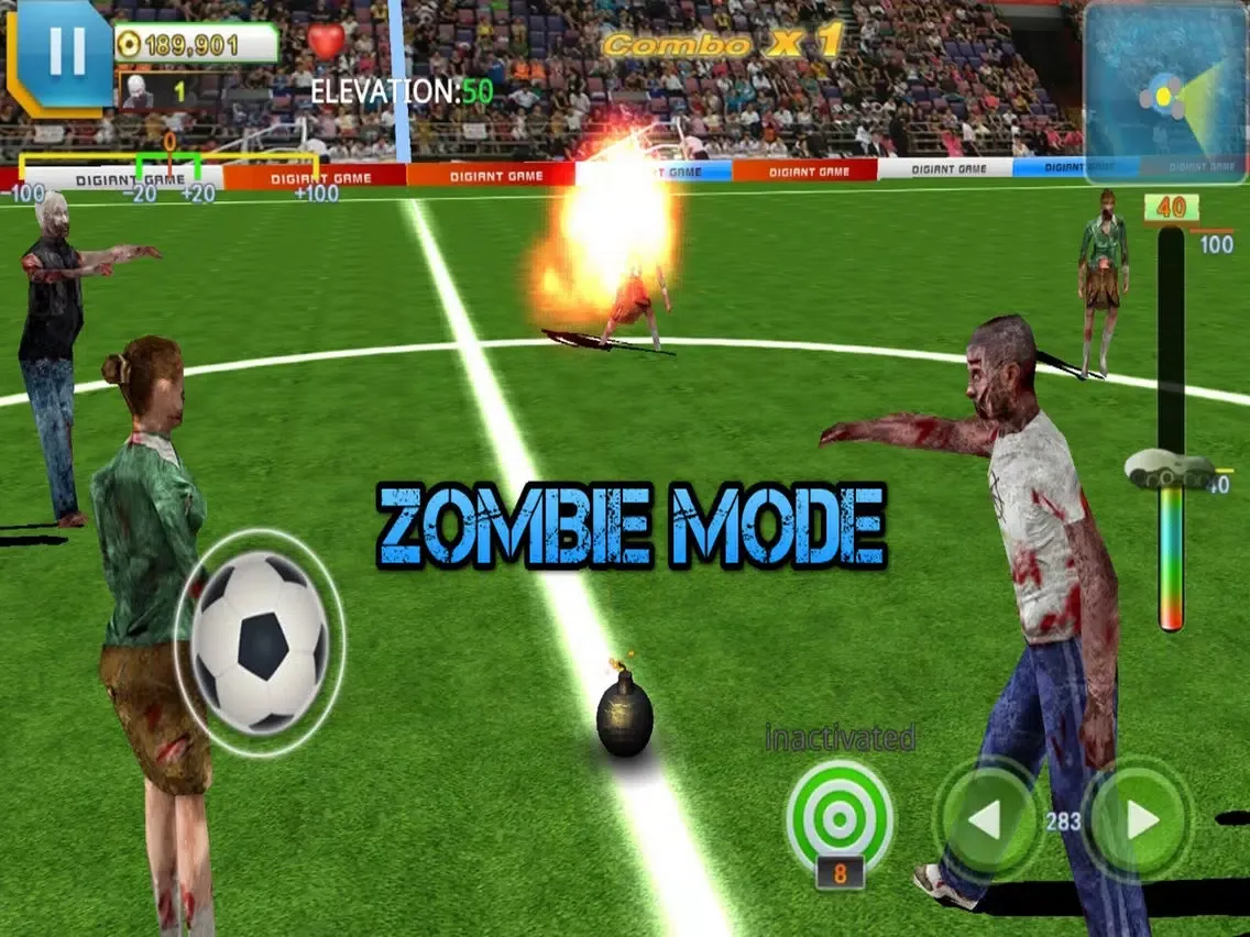 Capturas de tela do Ultimate Freekick 3D:The Soccer Master iPad 