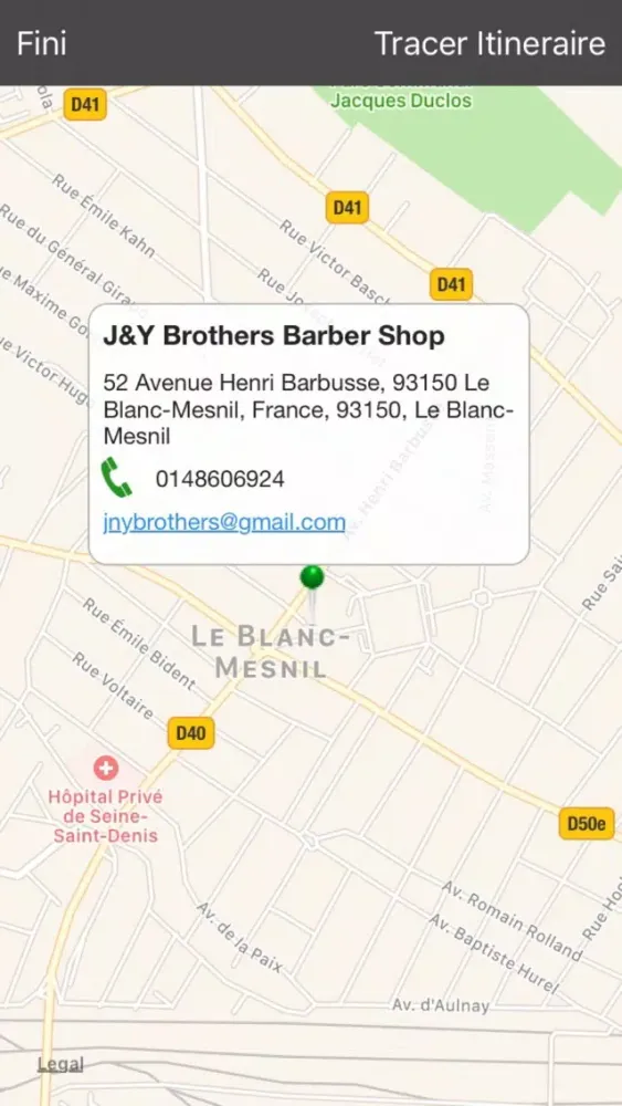 Zrzuty ekranu J&Y Brothers Barber Shop