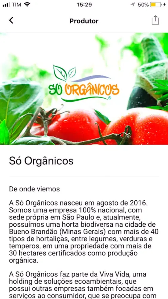 Só Orgânicos স্ক্রিনশট