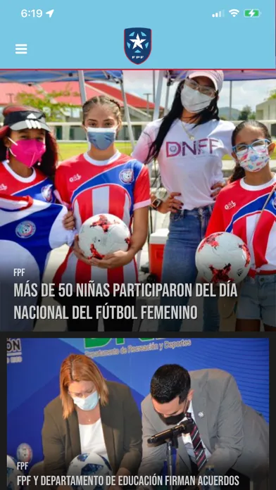 Capturas de pantalla de FPF Puerto Rico