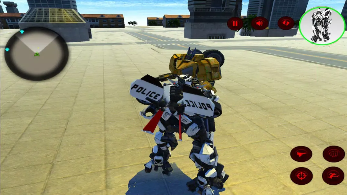 City Battle of Robots Ekran Görüntüleri