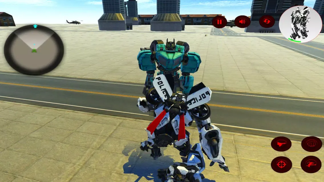 City Battle of Robots Ekran Görüntüleri
