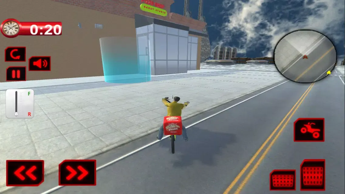 Pizza Delivery In City Screenshots
