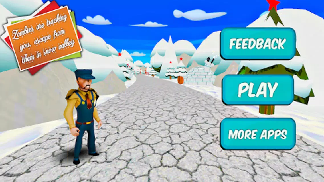 Police Cop Snow Runner应用截图