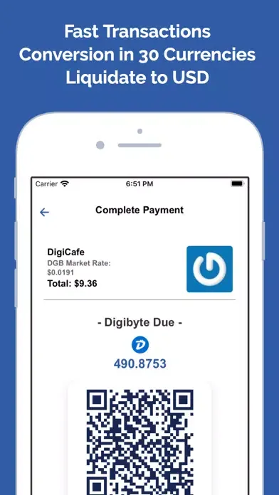 DigiCafe POS 스크린샷
