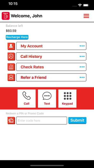 Digicel Call International 스크린샷